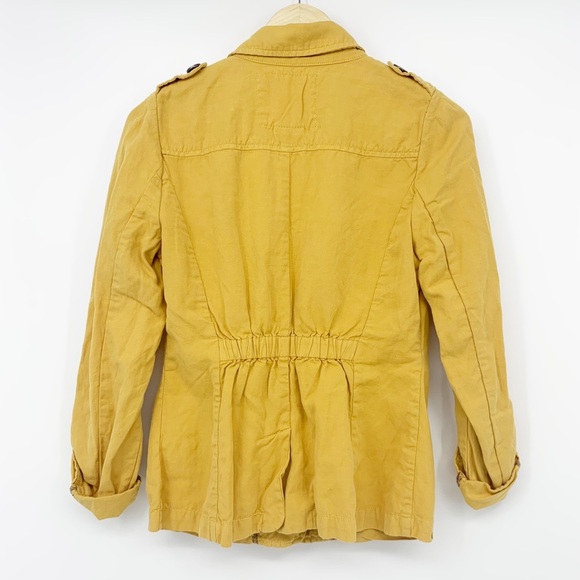 Cartonnier Yellow Nepal Safari Utility Jacket SZ 4 - Picture 9 of 14